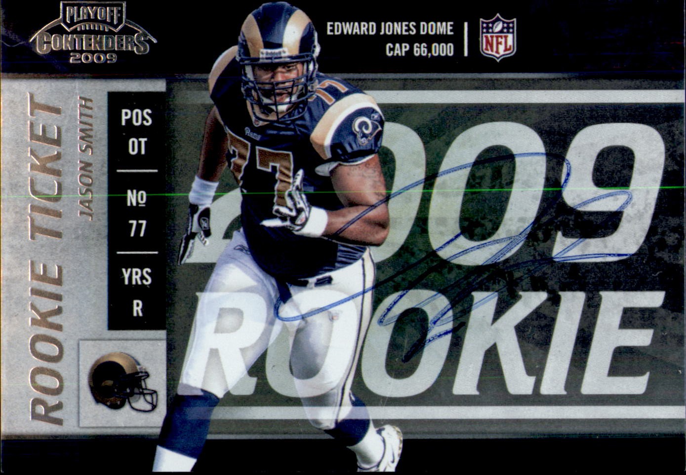 2009 Playoff Contenders #102 Jason Smith Rookie Card RC /237