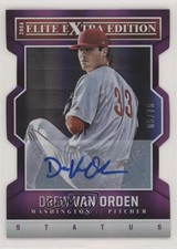 2014 Panini Elite Extra Edition 5/75 Drew Van Orden #32 Auto 0m8