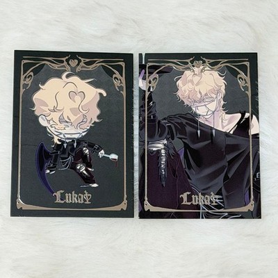 Alien Stage Luka Aad Card Set of 2 SD & FullBody Illustrations Japan