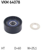 SKF Spannrolle, Keilrippenriemen VKM 64078 FüR Mazda