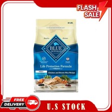 Blue Buffalo Life Protection Formula Adult Dry Dog Food, Chicken Brown Rice,30lb