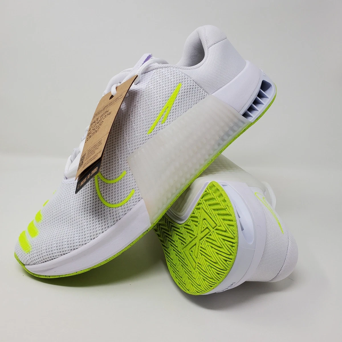 Nike Metcon 9 White Volt for Sale | Authenticity Guaranteed | eBay