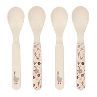 LÄSsig Kinder LöFfel Set 4 StüCk Bpa-Frei, SpüLmaschinenfest,