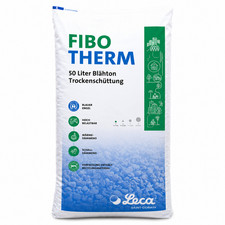 FiboTherm Trockenschüttung Estrich Blähton SchüttungSchalldämmung 1-5mm 50 Liter
