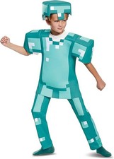 Minecraft Diamond Armor Prestige Child Costume Size M