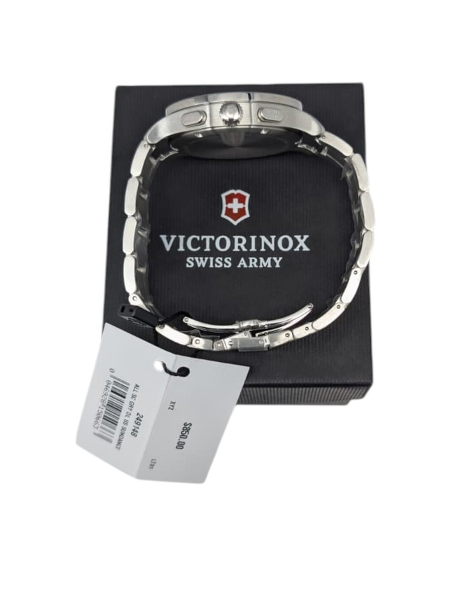 Victorinox Alliance 249148 Men's Sport Chronograph Gray Dial 44 mm