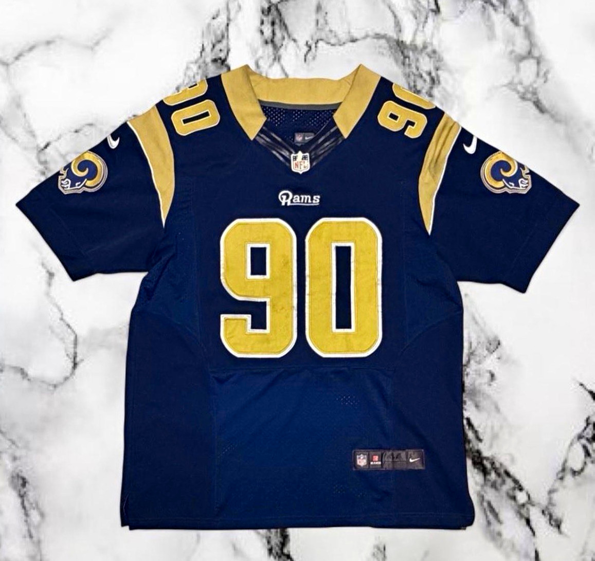 Nike Michael Brockers #90 St. Louis Rams On-Field Jersey Size 44