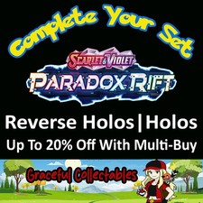 Pokemon TCG Paradox Rift Singles - Holos & Reverse Holos