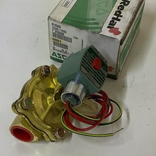 Asco Red Hat 8210G003 3/4" FNPT 6.1W 60Hz 5-150PSI Solenoid Valve