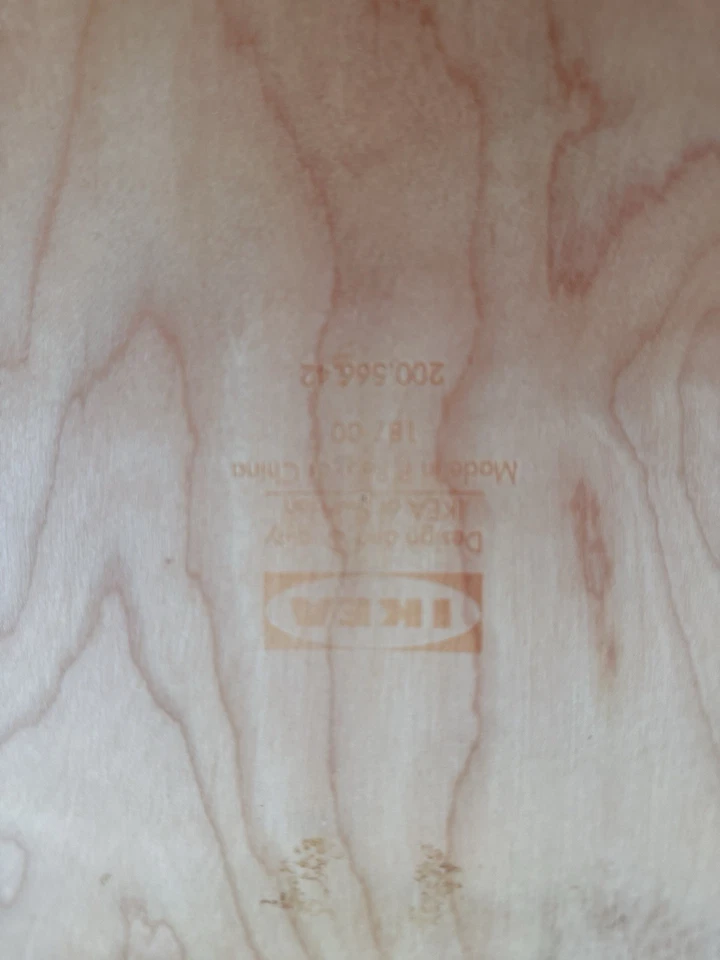 Nachtisch Oder Beistelltisch, 3-beinig auf IKEA Tablett - Bild 3 von 4