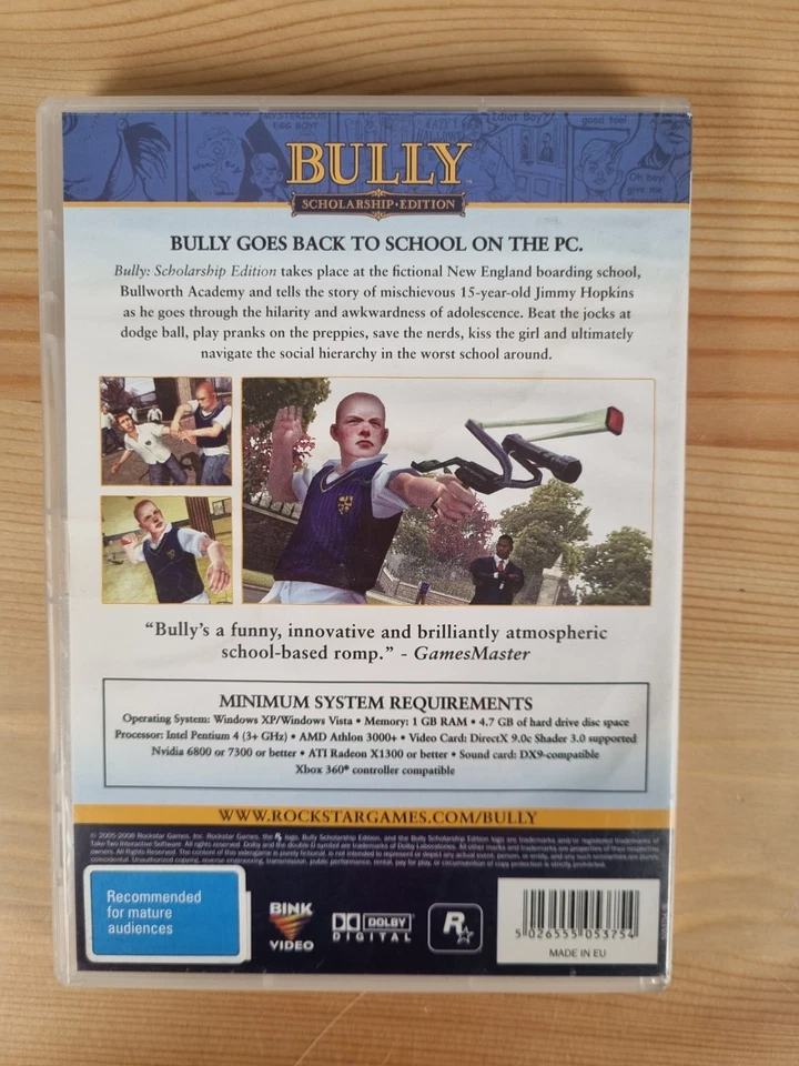Bully - Scholarship Edition PC game Including Manual - Image 2 of 4