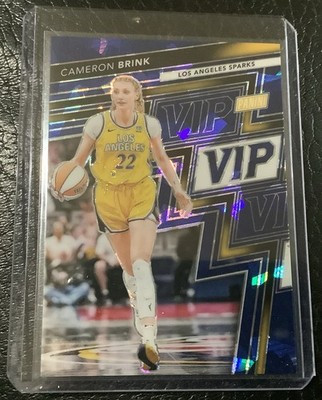 2025 National VIP Gold Pack - Cameron Brink No.9 Blue Yellow Ice /75, Sparks🍀