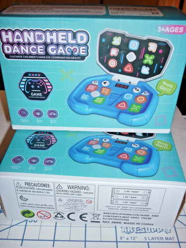 2x NEW Handheld Dance Game 4 Mode,999 Level Sensory Toy Fast Puzzle Game ADHD