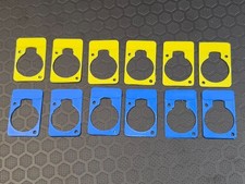 Neutrik ID plates for XLR connectors 12 pack 