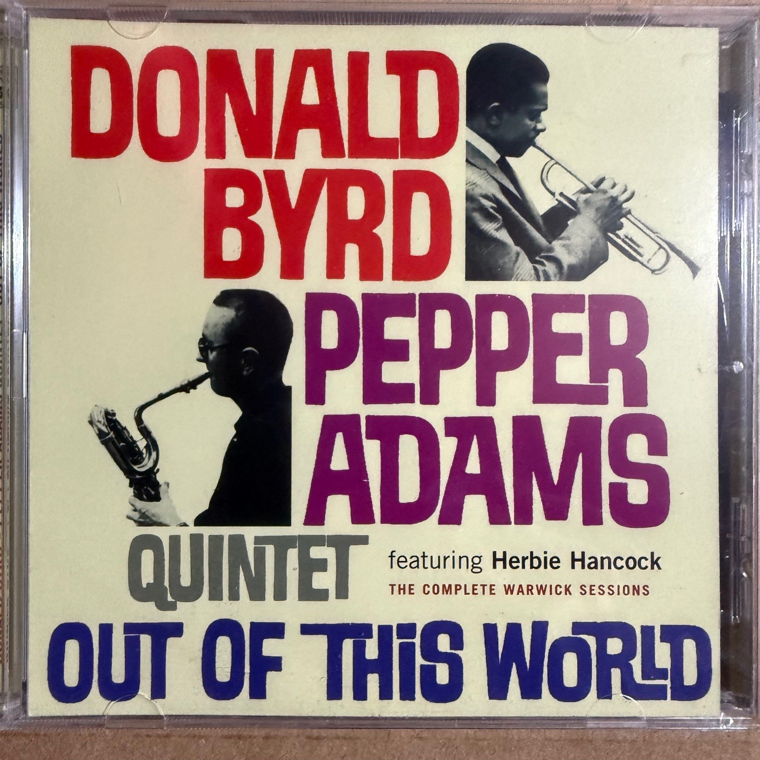 Donald Byrd & Pepper Adams Quintet – Out Of This World CD 2003 Jazz Fresh Sound