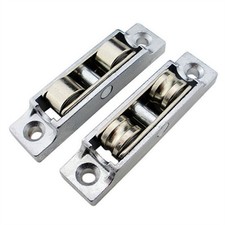 Puleggia battente premium per porte scorrevoli struttura in acciaio inox rivestimento rame