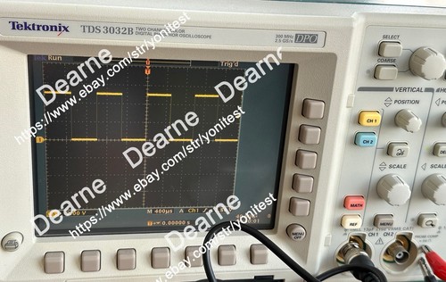 Tektronix TDS 3032B Digital Phosphor Oscilloscope 300MHz 2.5GS/S - Picture 4 of 5