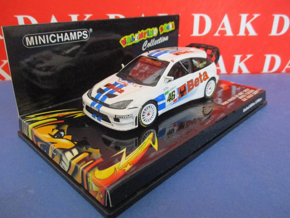 Die cast 1/43 Modellino Auto Ford Focus RS WRC Rally Monza 2007 V. Rossi - Immagine 2 di 4
