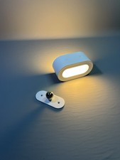 Battery Operated Wall Lamp with Touch Control 3 Color Modes Magnetic Night Light