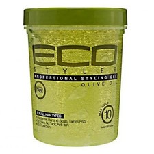 Eco Style Olive Oil Gel 32oz   Max Hold No Flake Styling Gel