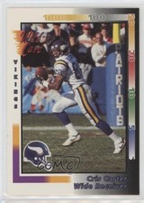 1992 Wild Card Cris Carter #59 HOF 0c4