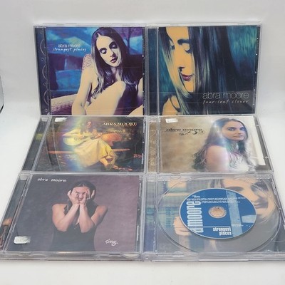 Abra Moore Everything Changed Strangest Places Sing Four Pop Rock Lot 6 CD USED