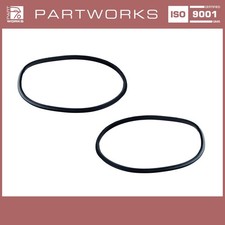 2x Dichtungen Scheinwerfer für PORSCHE 911 G SC 964 Streuscheibe Glas Dichtring