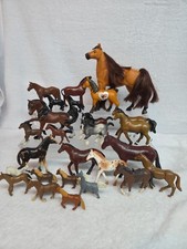 Horse Lot of 26 Mixed Brands Sizes Vintage - Modern Horses