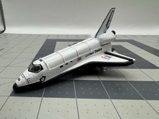 NASA Space Shuttle Discovery Die Cast 4 Toy Model United States, Flag, Broken