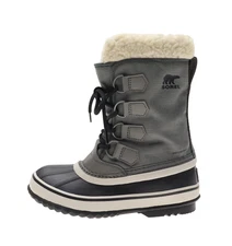 SOREL Z73117* Womens Quarry/Black Winter Carnival Waterproof Boot Size US 6 M