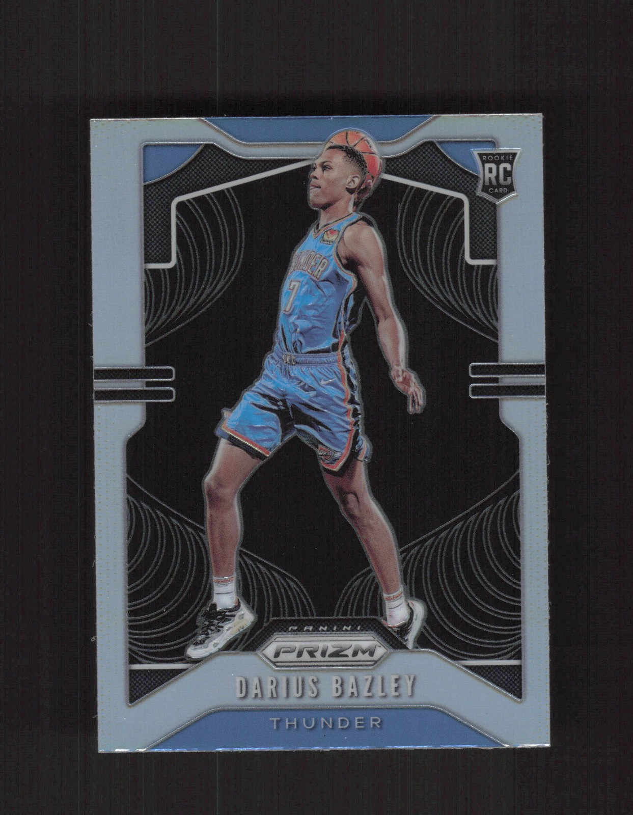 2019-20 Panini Prizm #289 Darius Bazley Prizms Silver