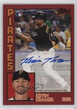 2019 Topps 1984 Baseball Rookies Red 4/25 Kevin Kramer #84R-KK Auto 0c2