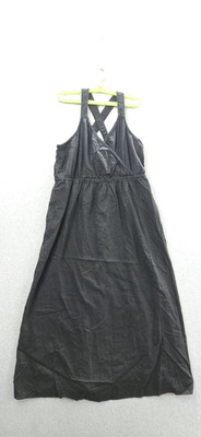 Universal Thread  Women Dress XXL Black Linen Rayon Maxi NWT