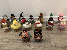 LOT OF 15 Target-Walmart Halloween, Fall Featherly Friends Birds Hyde Eek