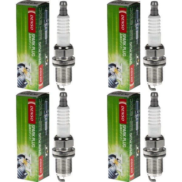 4X Denso ZüNdkerze SKJ16CR-A8 FüR Mazda 323 F VI 16-image