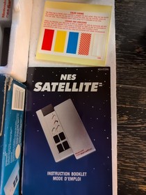 NES Satellite Remote Control Module Original Nintendo/Manual
