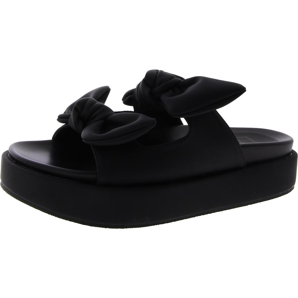 Shu Shop Женские босоножки Kiki Black Slide 7 среднего размера BM BHFO 7262 9690₽