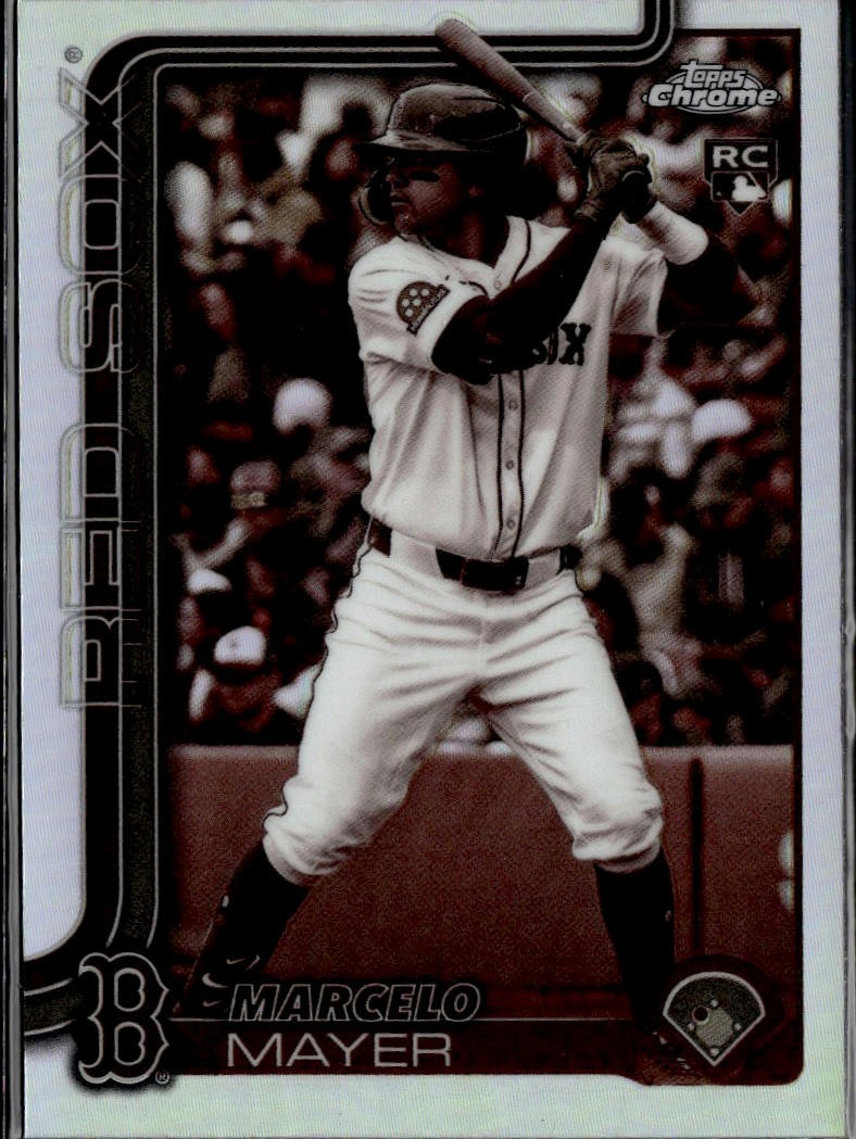 2025 Topps Chrome Update #USC9 Marcelo Mayer Sepia Refractors