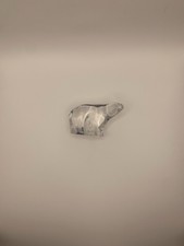 Hadeland Norway Glass Polar Bear Perfect Condition Freepost