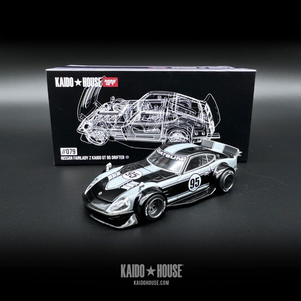 SEALED 1:64 MINI GT Kaido House Datsun Fairlady Z Kaido GT 95
