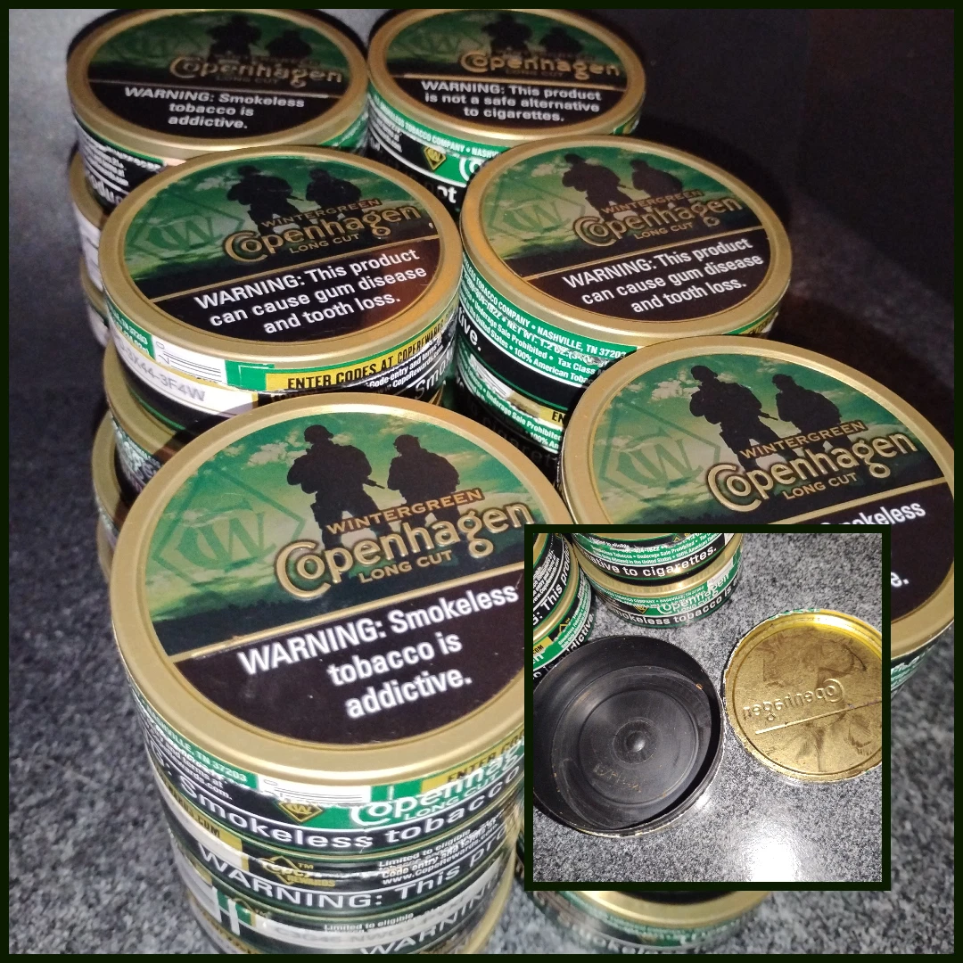Copenhagen Tobacco Indiana Collectible Tobacco Tins for sale