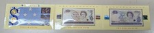 New Zealand: 1990 $1 $2 Matching Number Notes & New $1 $2 Coins Set, Once A$65