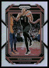 Kiah Stokes 2023-24 Panini Prizm WNBA Silver Prizm Las Vegas Aces #34