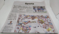 San Diego Padres Vasquez Delivers MARCH 29, 2026 Union-Tribune Newspaper Section