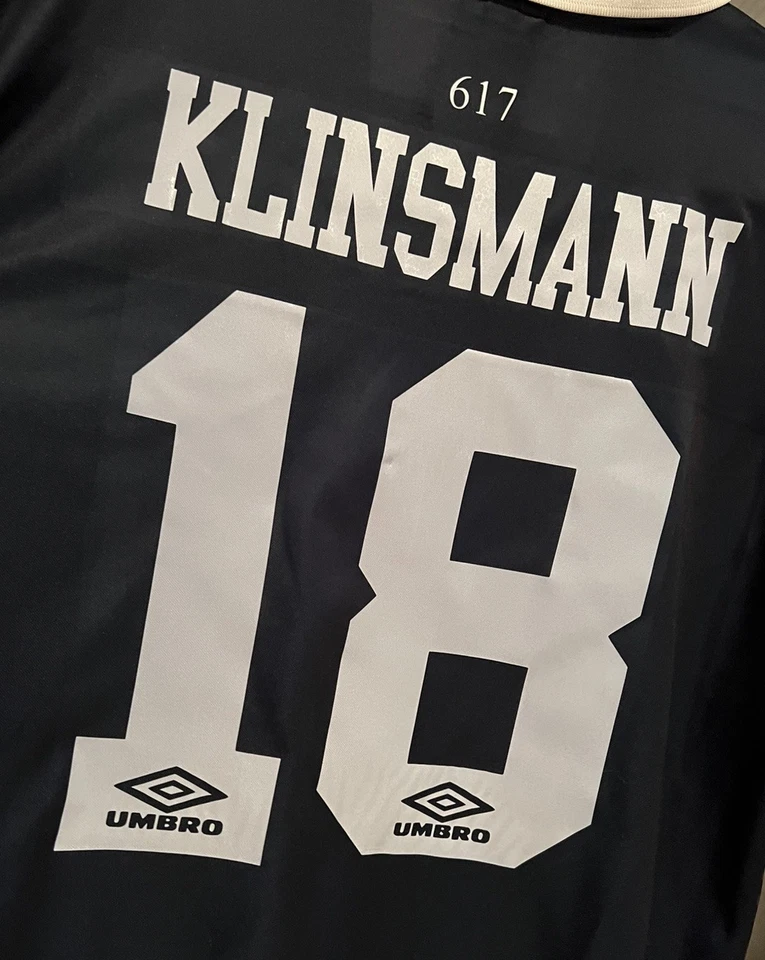 Tottenham Hotspur 1994-95 Away Shirt - Medium - Retro Score Draw - 18 Klinsmann - Image 4 of 4