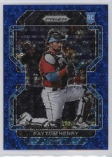 2022 Panini Prizm Tier III Blue Donut Circle 82/199 Payton Henry #267 10k8
