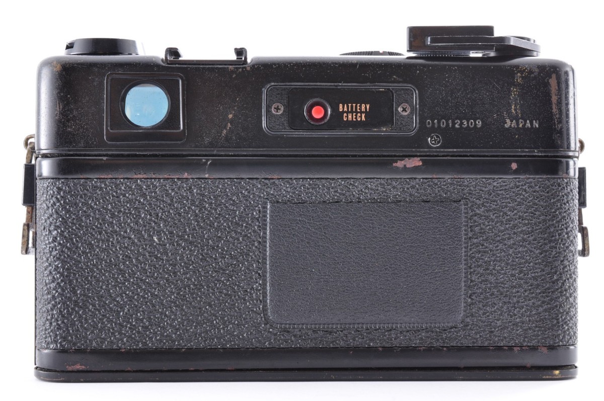 Yashica Electro 35 GT Black Rangefinder F/1.7 Lights Work Cap Exc+