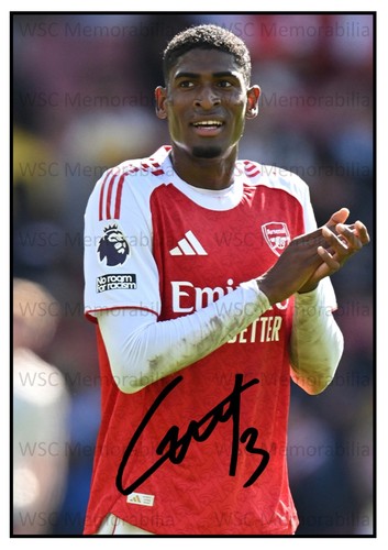 11885. Cristhian Mosquera Signed Pictures (A4 Prints) Arsenal Valencia