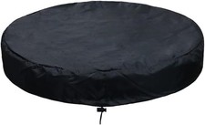 55 Gallon Drum Lid Cover Fits Most Water Barrel and Trash Can Waterproof
