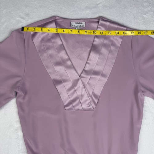 Vintage Nolan Miller Dynasty Collection 6 Pink Skirt & Top Fit & Flare Church - Picture 3 of 24